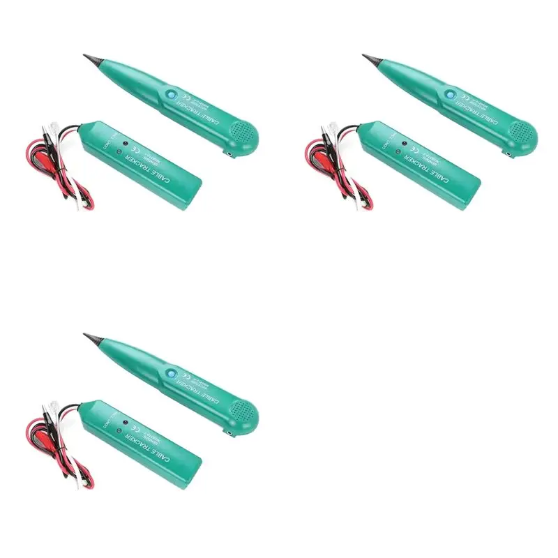 VELIF-3X MS6812 LAN Network Cable Tester Telephone Phone Wire Tracker Tracer For UTP STP Cat5 Cat6 Line Finder No Battery