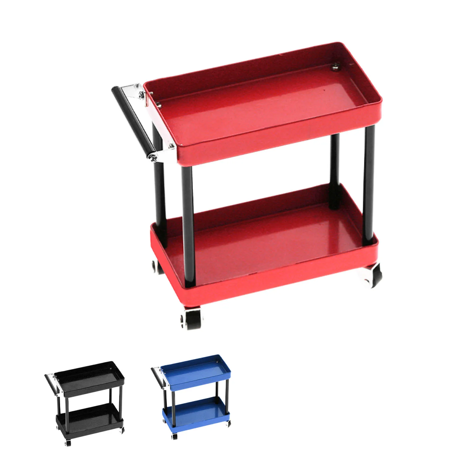 RC Tools Trolley RC Tools Storage Rack RC Serving Cart Cart Shelf for RC Model Car Accessories 1/8 1/10 1/12 1/16 Scale RC Car