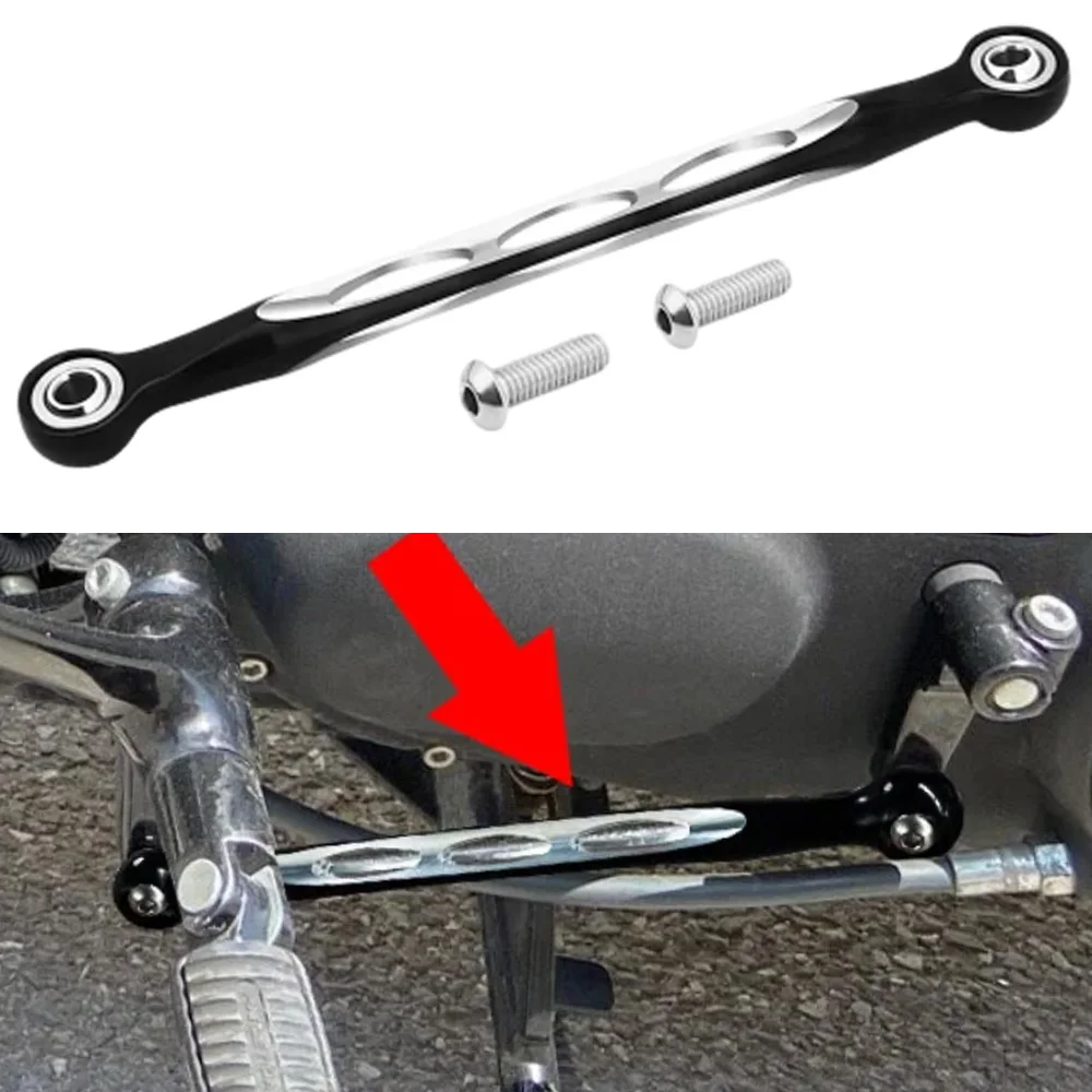 

For Harley Sportster 883 1200 XL 2004-2025 Aluminum Alloy Gear Shift Linkage Lever with 2 Bolts Motorcycle accessories
