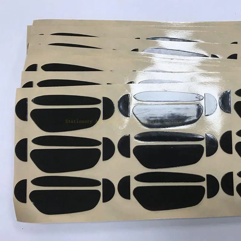 รองเท้าสเก็ตเมาส์เท้าเมาส์สำหรับ -mx 2S/3 แผ่นรองเมาส์สีดำ