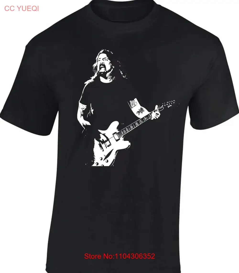 Dave Grohl artwork T-shirt black short sleeve All sizes Q1410