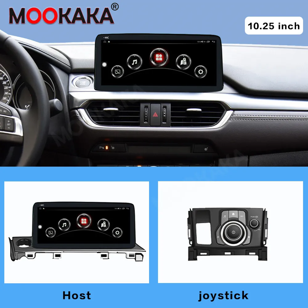 For Mazda 6 2014-2019 Android Car Radio Multimedia Video Wireless Carplay Autoradio Stereo GPS Navigation Head Unit