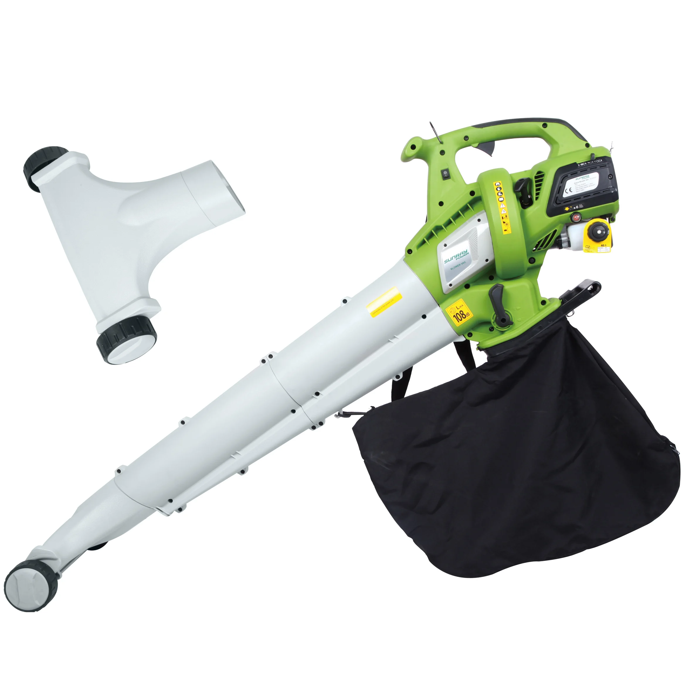 Factory Price Yard Work Fallen Leaves Removal Portable Handheld 30cc Petrol Air Vacuum Leaf Blower Suction