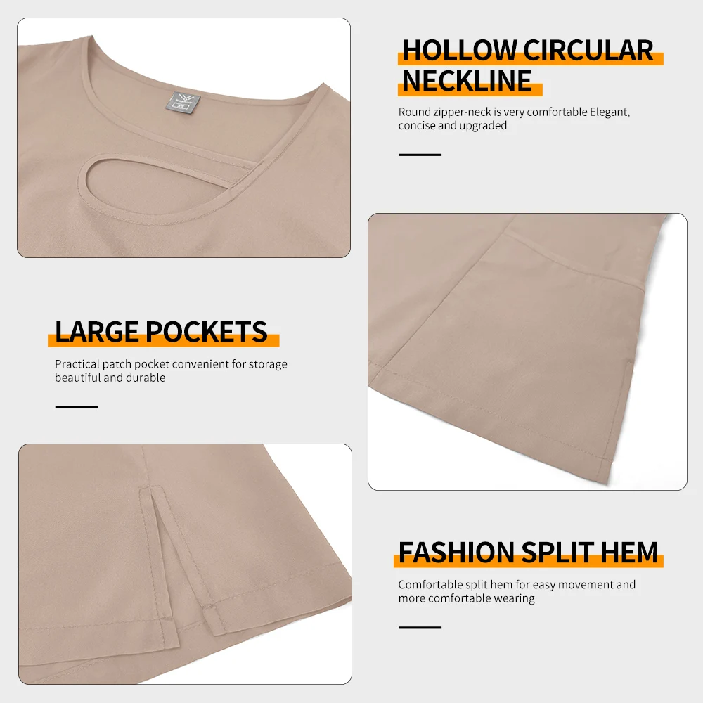 Accessori per infermiere Scrub infermieristico Jogger Set Donna Medica Femme Salone di bellezza SPA Uniformi Uniformi per lavoro veterinario per animali domestici Commercio all'ingrosso