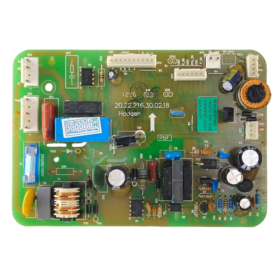 

Новая плата управления для холодильника HT-PCB-012-B10150C-P-V03 1447362 BCD-316WT BCD-286, запчасть для драйверной платы