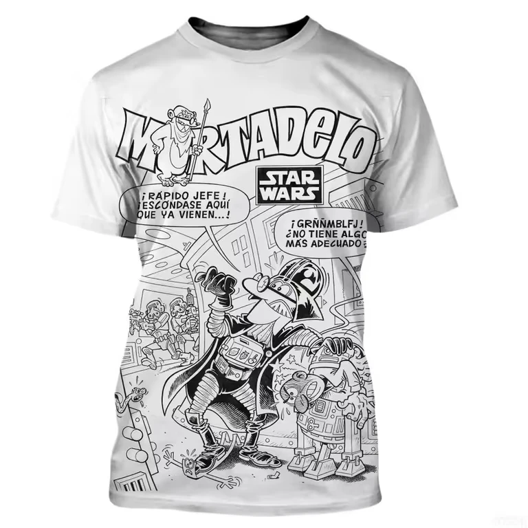 Mortadelo 및 Filemon 티셔츠는 남성, 여성, 성인 및 어린이를 위한 속건성 3D 프린트 반팔 셔츠입니다.