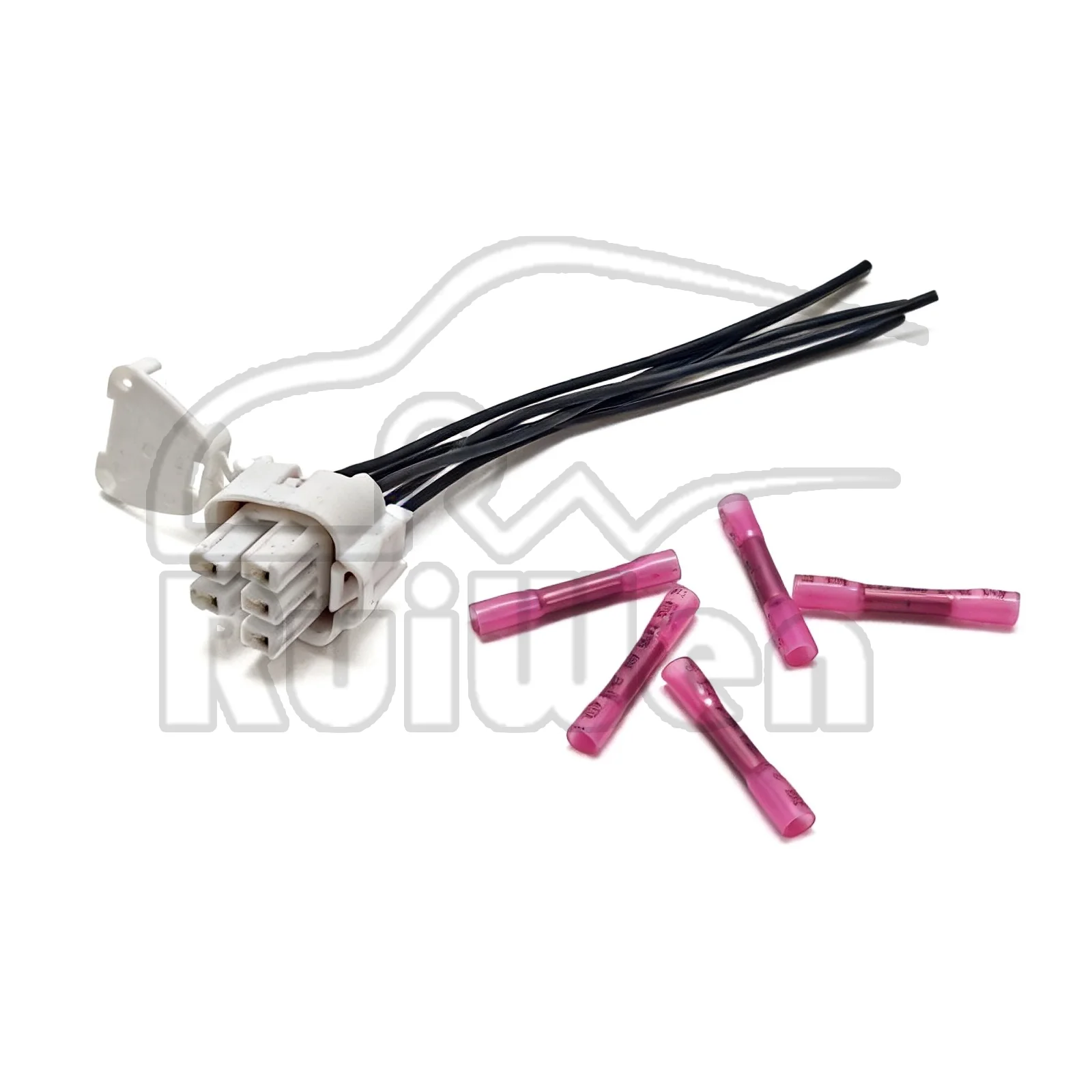 Fuel Pump Connector Pigtail Harness for Geo Prizm Hyundai Accent Sonata Kia Forte Rio Lexus Mazda Toyota 4Runner 90980-11077