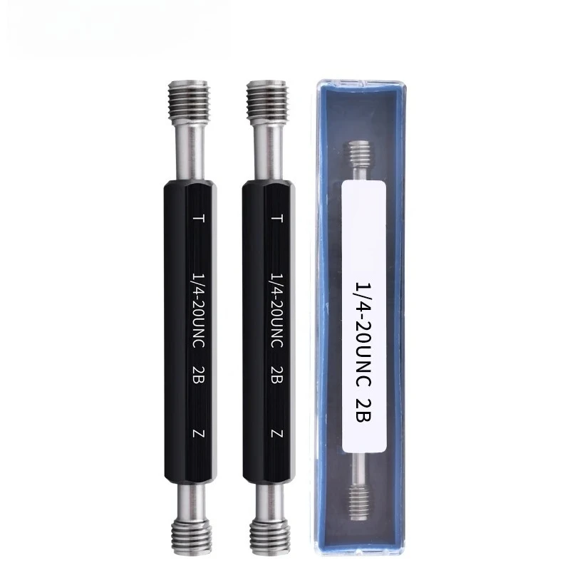1PCS 2B 0-80~12-32 1l4 5l16 3l8 7I16 1l2 9I16 5I8 11I16 UN/UNC/UNF/UNS/UNEF America Standard Fine Thread Plug Gauge Measure