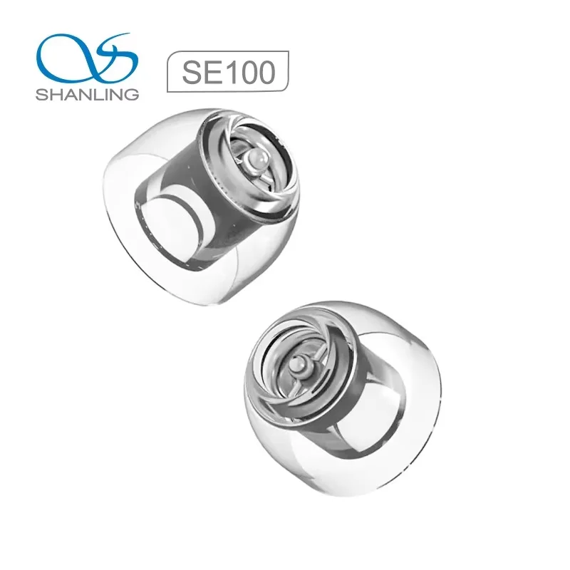 SHANLING SE100 ซิลิโคน Eartips หูในตัวโลหะ Divider ลดวินาที Harmonics ลดการบิดเบือน