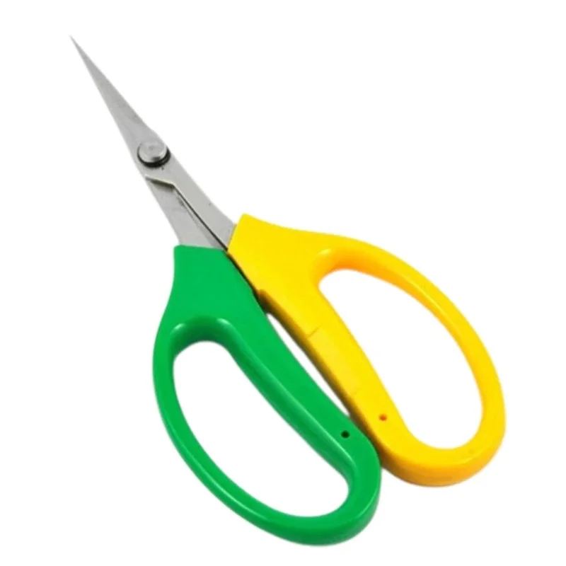 

Multifunctional Alice Garden Scissors Sturdy Garden Fruit and Grape Pruning Shears with Soft Handles and Curved Blades Saw