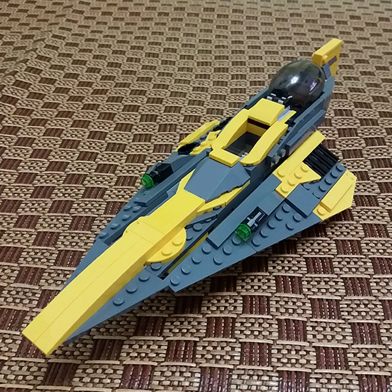 ใหม่ MOC Starship Series Anakin Skywalker's Starfighters Building Blocks ชุด DIY Assembly อิฐของเล่นของขวัญ