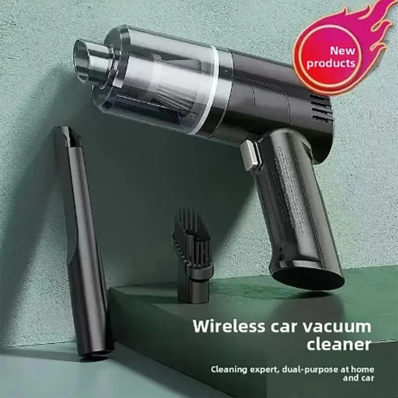 NEW 2026 Car Home Powerful Vacuum Cleaner Mini Rechargeable Super Suction Wireless Portable Handheld Small Car Vacuum Cleaner