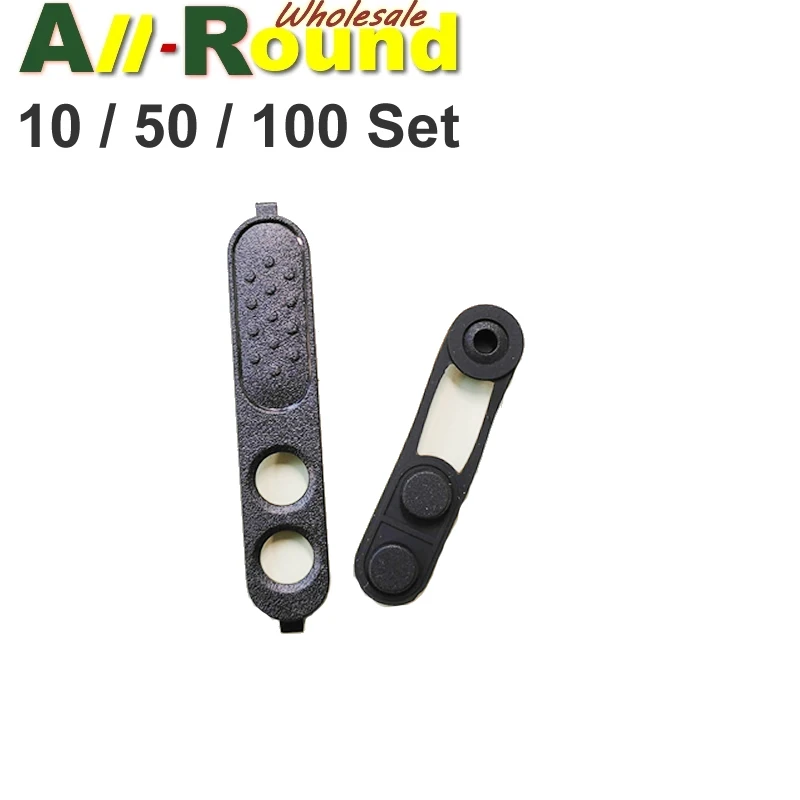 10/50 Set Motorola PTT Bezel Button For Motorola XiR P3688 DEP450 DP1400 Walkie Talkie Portable Wireless Radio Accessories black