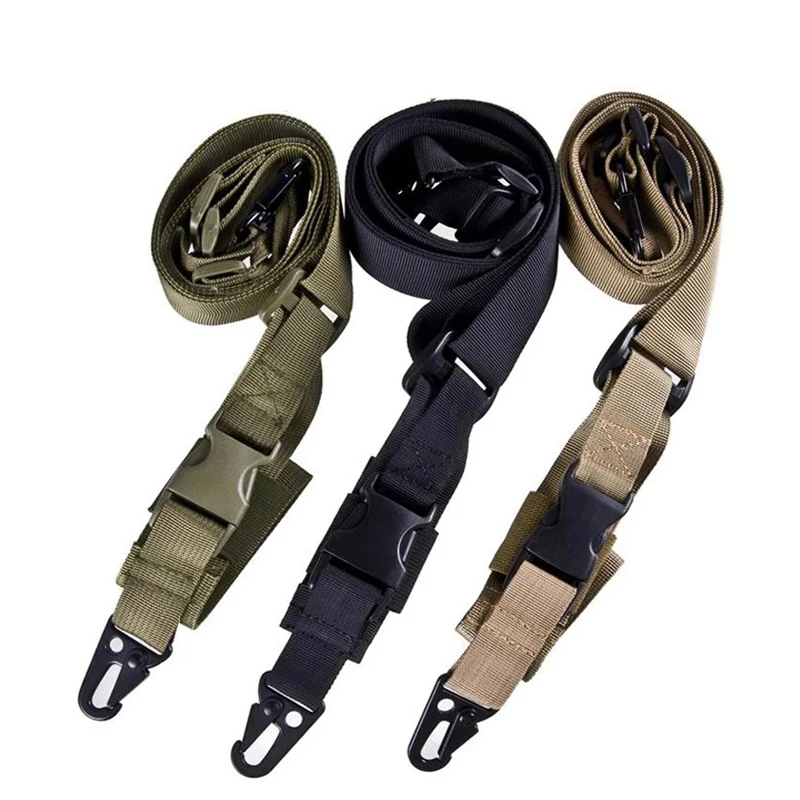 

Tactical 3 Point Rifle Sling Strap Ar15 Shotgun Airsoft Gun Belt Paintball Braces Outdoor Shooting Hunting Accessories