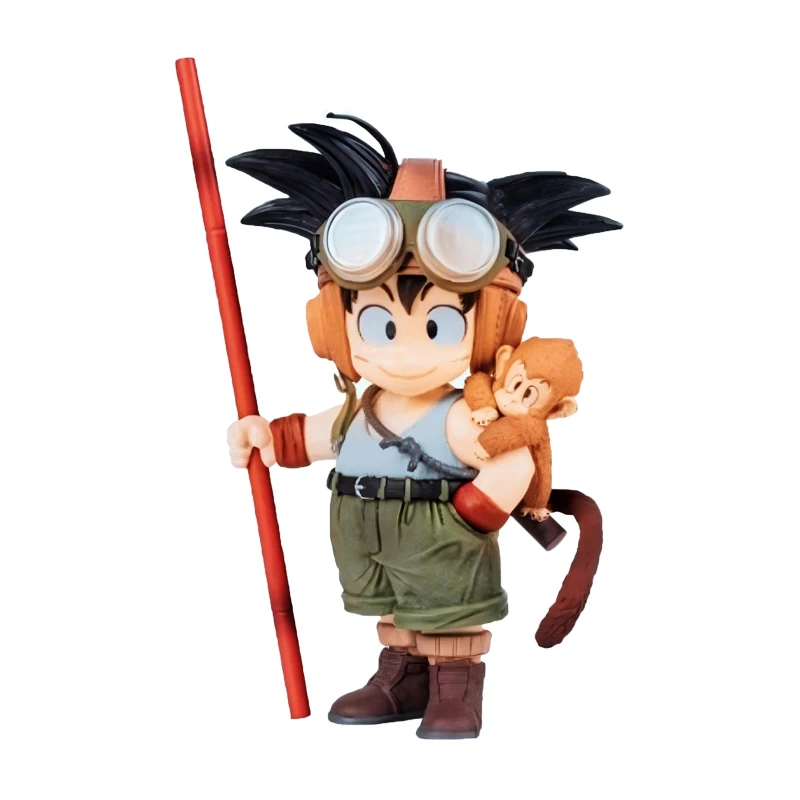 Anime Dragon Ball Son Goku Figure avec singe enfant Goku figurine 26 cm Pvc Statue Collection modèle jouets cadeaux
