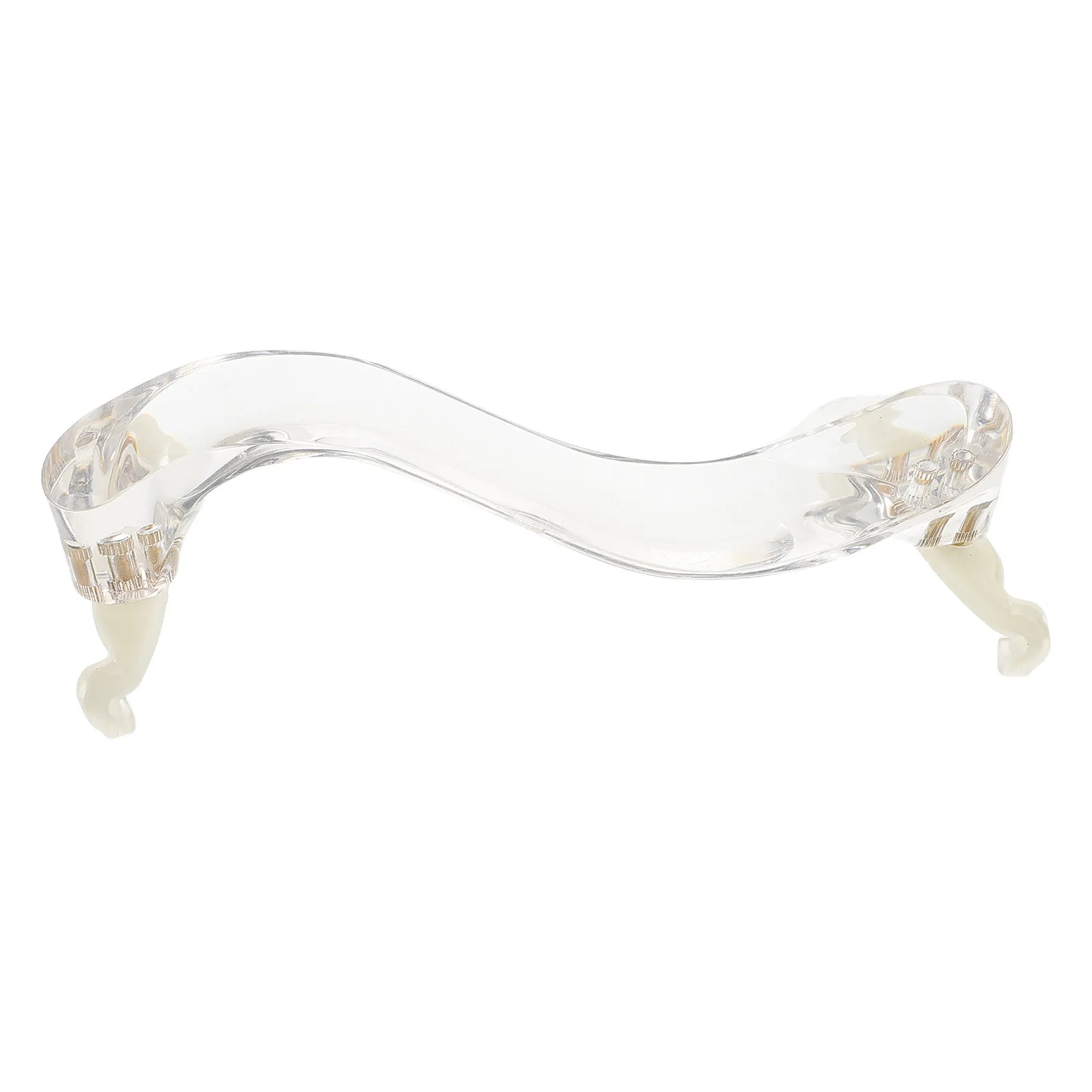 

Прозрачная акриловая подставка для скрипки, регулируемая, удобная, с подушечкой для подбородка, для начинающих музыкантов, аксессуары для выступлений