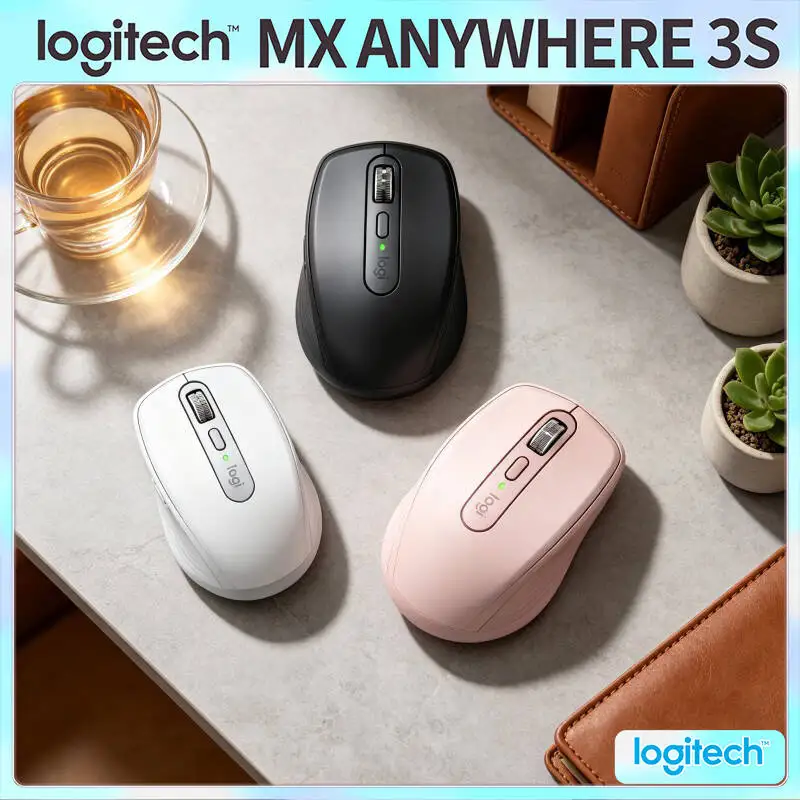 Creator MX Anywhere 3S - 8000 DPI, Hyper-Scroll, USB-C Charging, Multi-OS for Pet Graphic Design Project