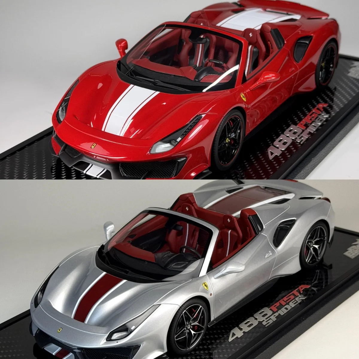 BBR 1:18 Scale Ferrari 488pista Limited Edition Resin Car Model