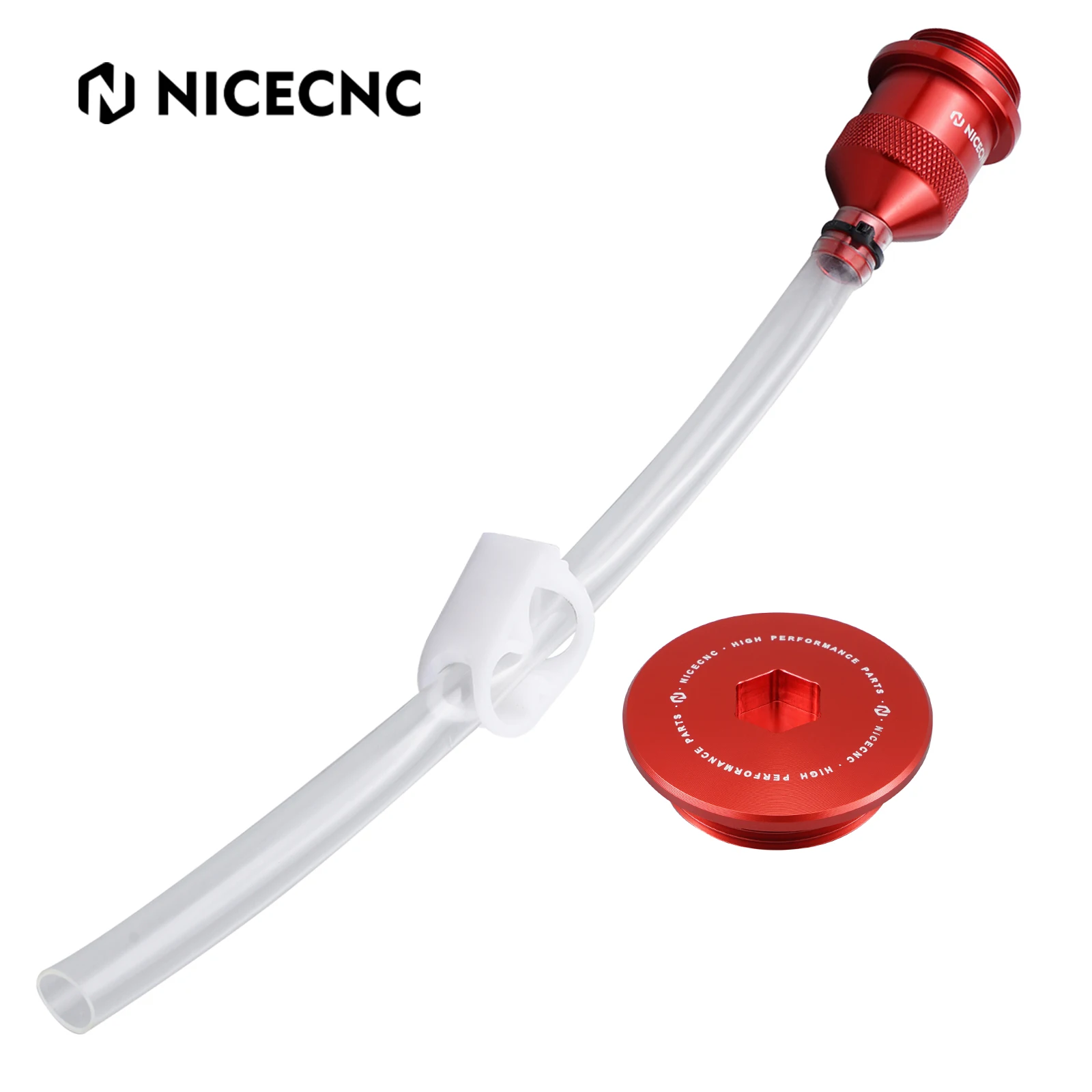 NICECNC Magnetic Oil Drain Plug & 25cm Oil Drain Tool Kit For Honda CRF450 CRF450 R RX RWE L RL X 2017-2023 2022 2021 Aluminum