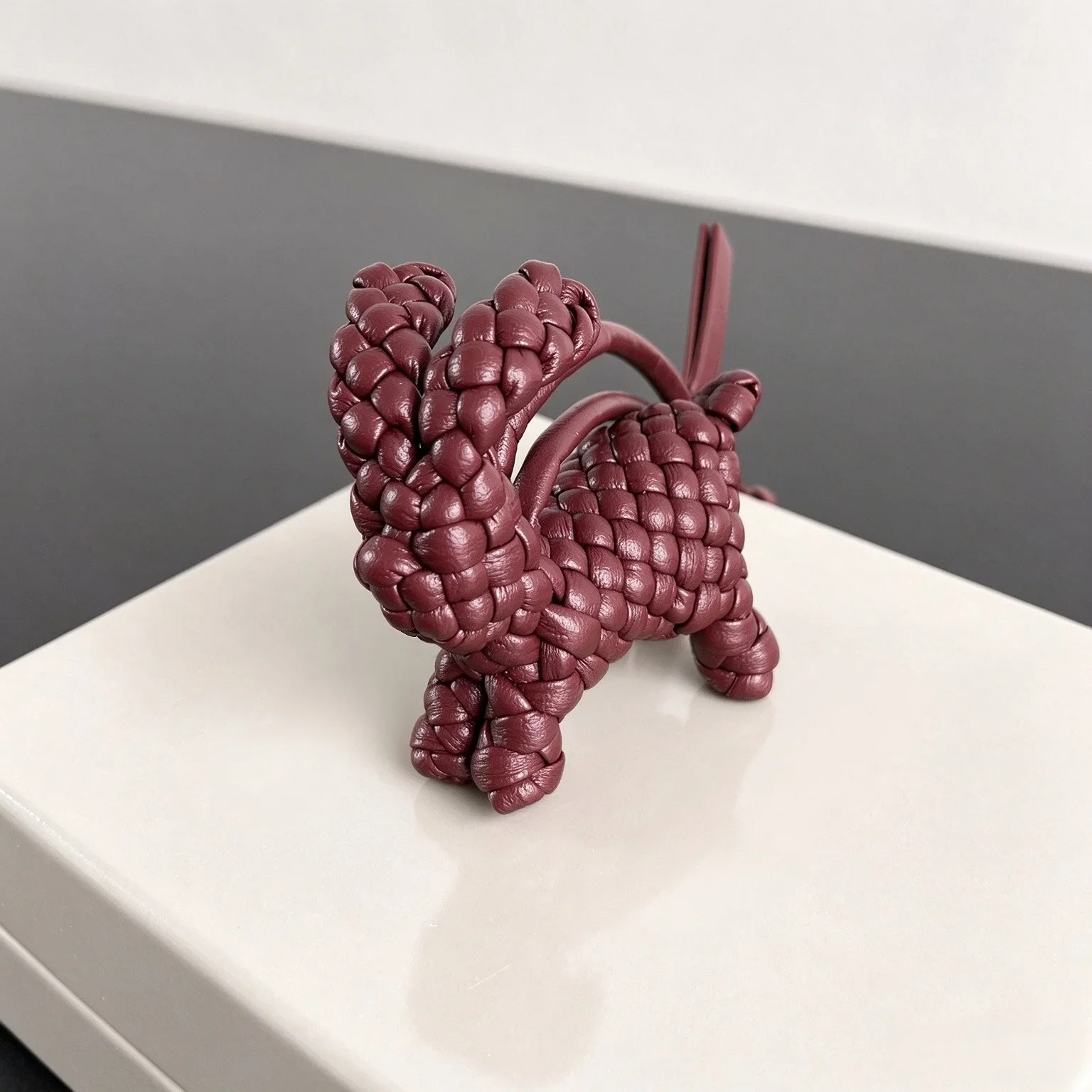 Handmade Rabbit Pendant By Master Craftsman Versatile Backpack Charm Stylish Luggage Charm Decoration Cute Car Pendant Gift
