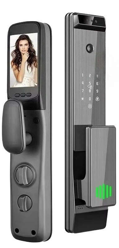 

Automatic Biometric Lock Wifi App Combination Home Fingerprint Lock Control Keyless Unlocking Smart Door Locks With Camera