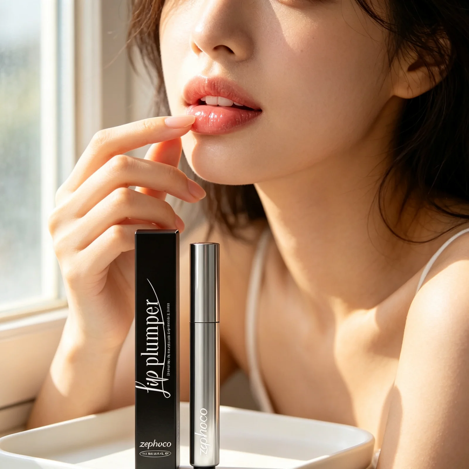 Lip Gloss Plumping - 제포코 립 플럼핑 글로스 롱래스팅 건조한