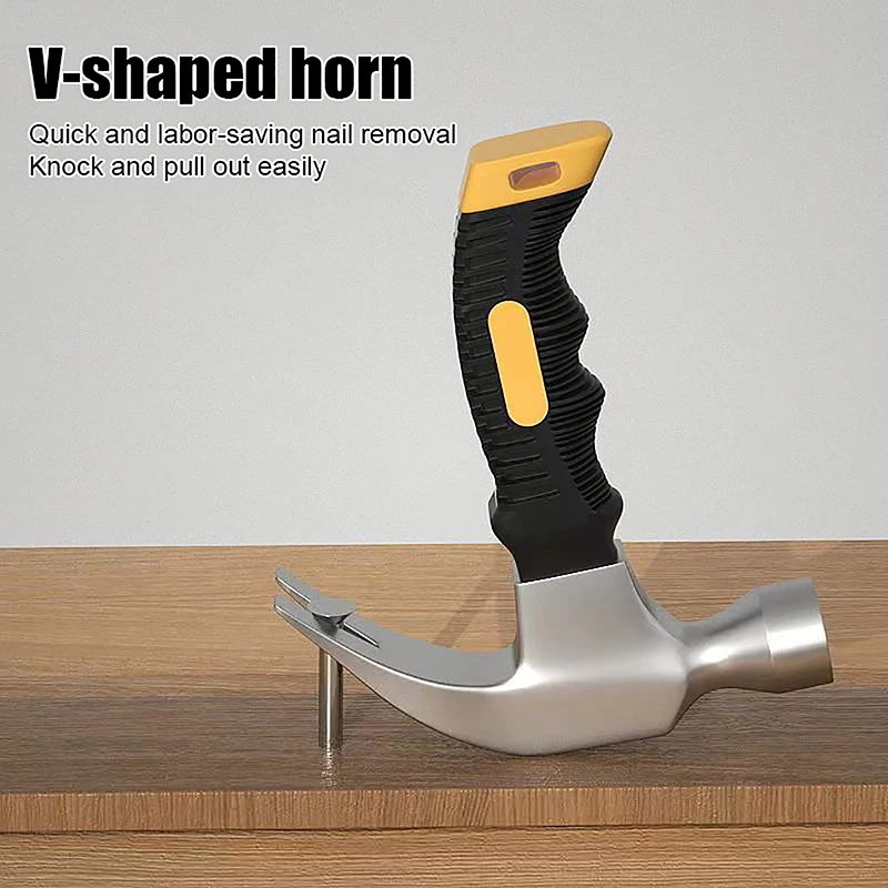 Multifunctional Mini Claw Hammer, Nail Hammer, Woodworking Hammer, One-piece Hammer, Hardware Tools