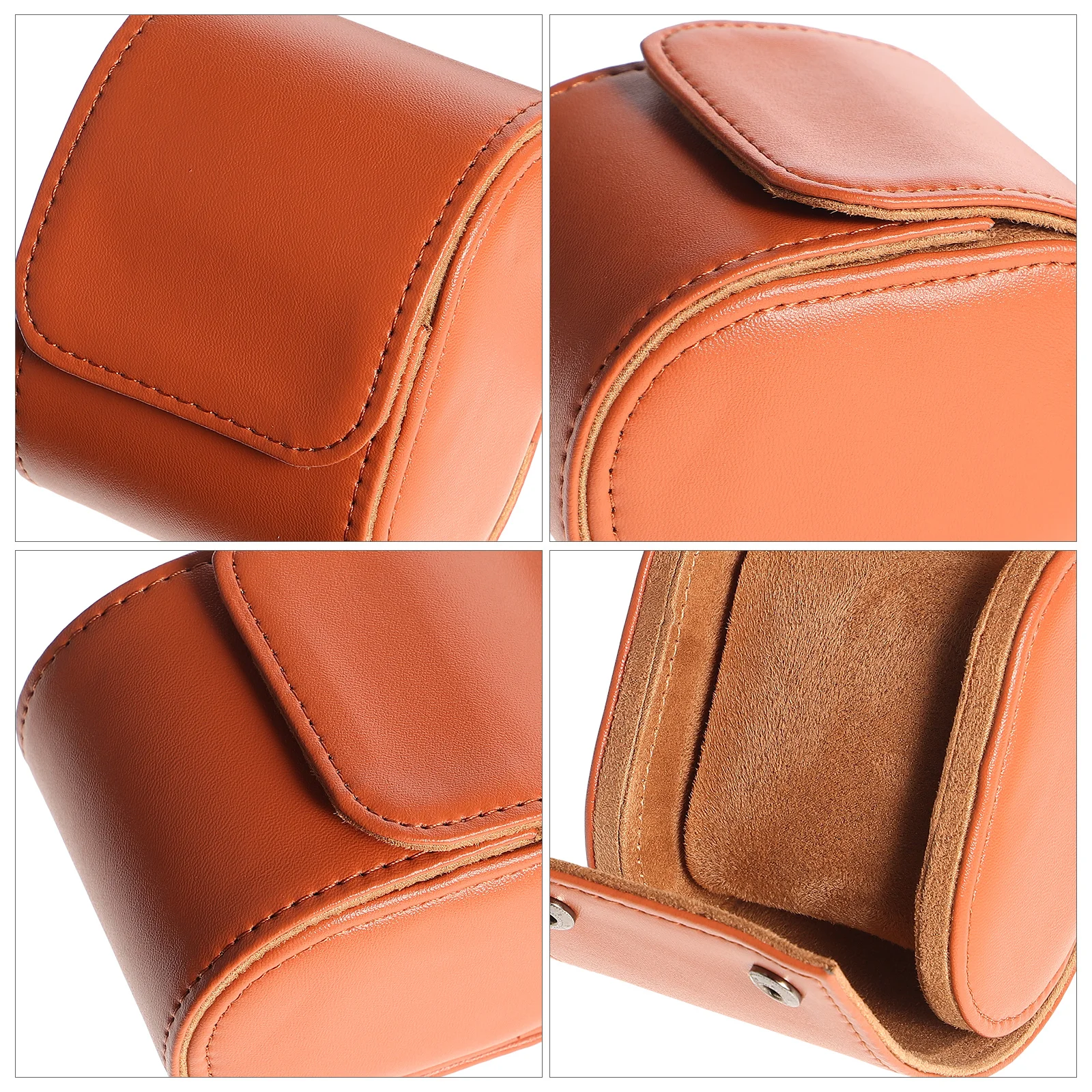 

Watch Travel Case Premium Material Portable Organizer Single Watch Box for Men Jewelry Storage Jewelry Organizer Men