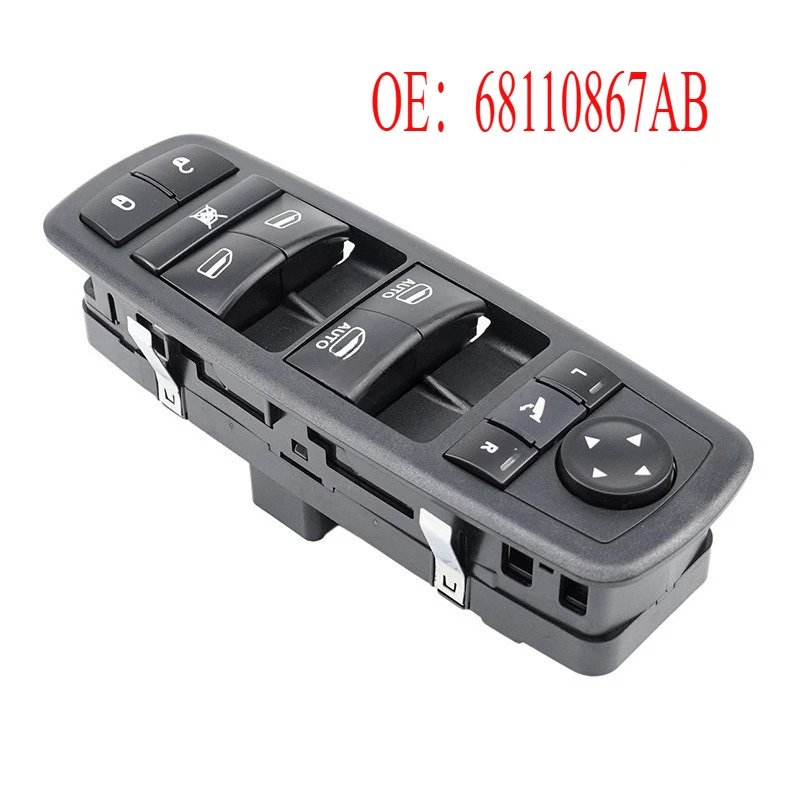 

Для Chrysler Town & Country автозапчасти автомобильные аксессуары левый автомобильный переключатель стеклоподъемника 68110867AB для Dodge Ram 1500 2500 3500