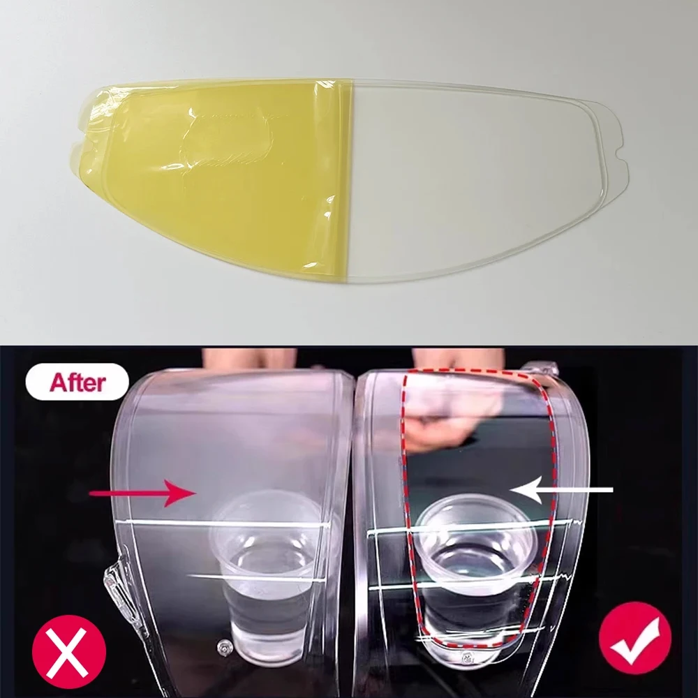 

Для Nolan X-804 RS UC X 804, аксессуары для мотоциклов, шлем, маска для лица, противотуманная пленка, противотуманная ПК, противоскользящие линзы