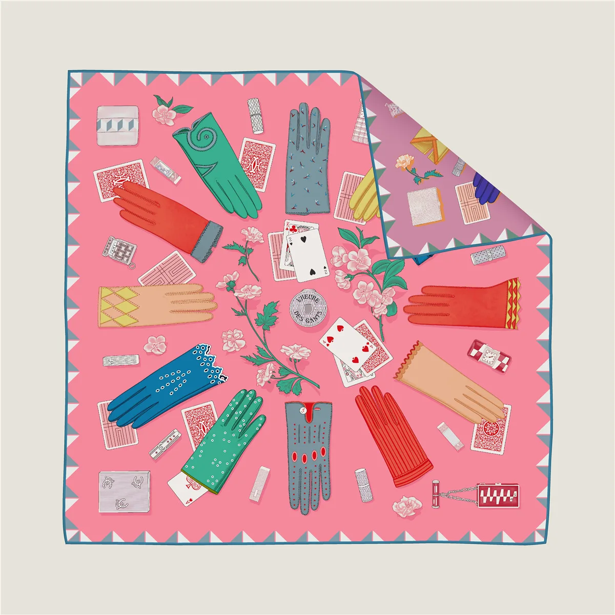 

90 см ручной скрученный саржевый шелковый шарф женские волшебные перчатки квадратные шарфы с двойным принтом обертывания Echarpes платки Femme хиджаб