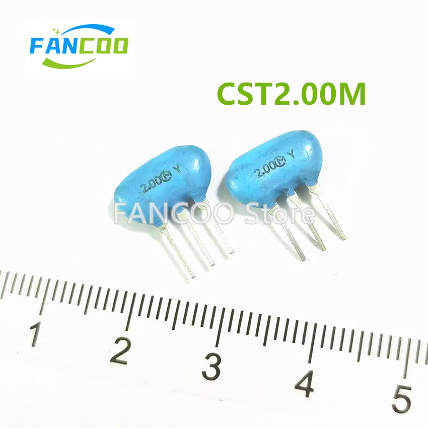 CST2.00MTW CST2.0MTW CST2.00M CST2.0M ZTT2.0M ZTT2.00M 2.000MHZ 2.00G 2.00 2.000 2MHZ 2M DIP-3 Ceramic Resonator DIP3