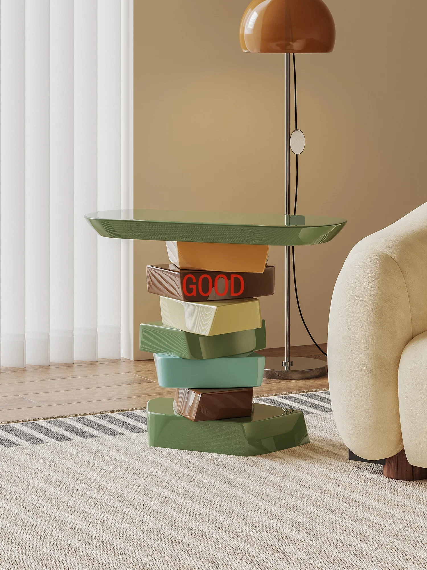 

Modern simple light luxury art design furniture