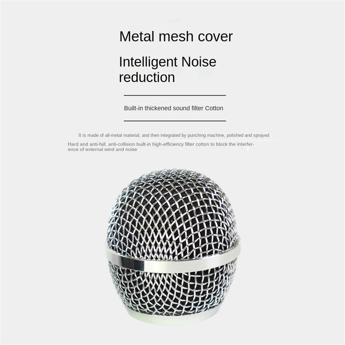 Professional Condenser Mic Handheld Microphone KTV Singing Stage Performance Wired Microphone