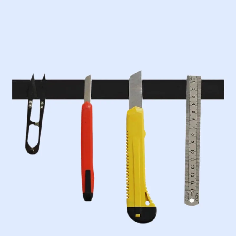 2 Meter selbstklebendes Magnetband, Gummi-Magnetband, starker, flexibler Magnetstreifen für Kühlschrank-Fotoposter, 5,1 x 39,37 Zoll – Detail 2