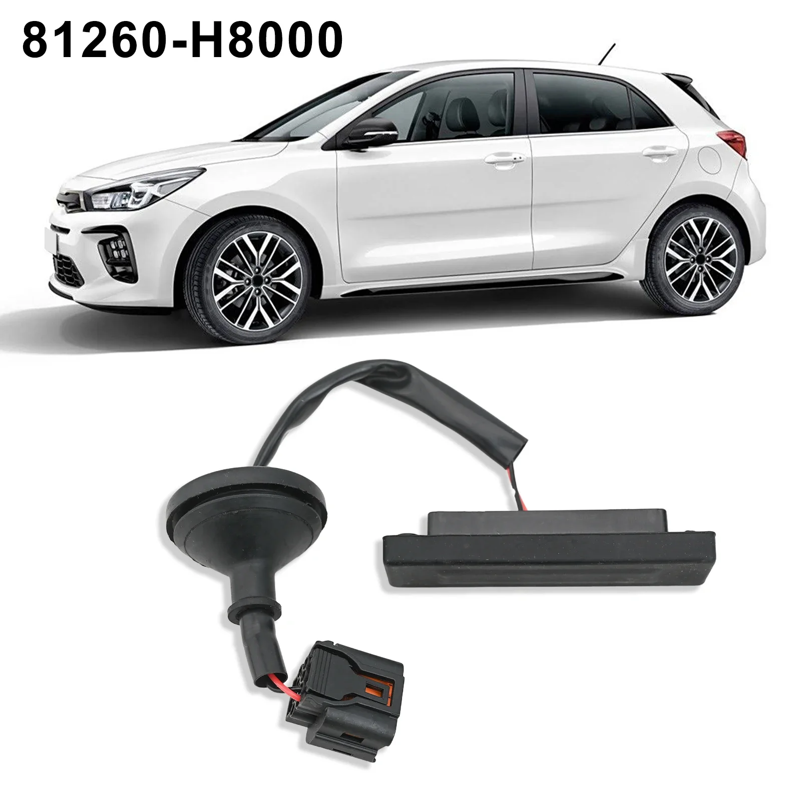 Liftgate Handle Switch Replacement for Kia For Rio 2018-2023 Rear Door Part 81260-H8000 ABS Material Compatible for OEM Fit