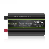 Pure Sine Wave Home Car RV Inverters 3000W Power Inverter Inversores Solares Onda Pura Dc 12V 24V 48V to Ac 110V/220V