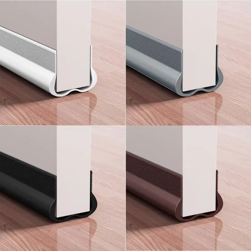 Porta riduzione del rumore spazzano tappo a tappo morbido PVC Sigillatura per tranquillità C7AC