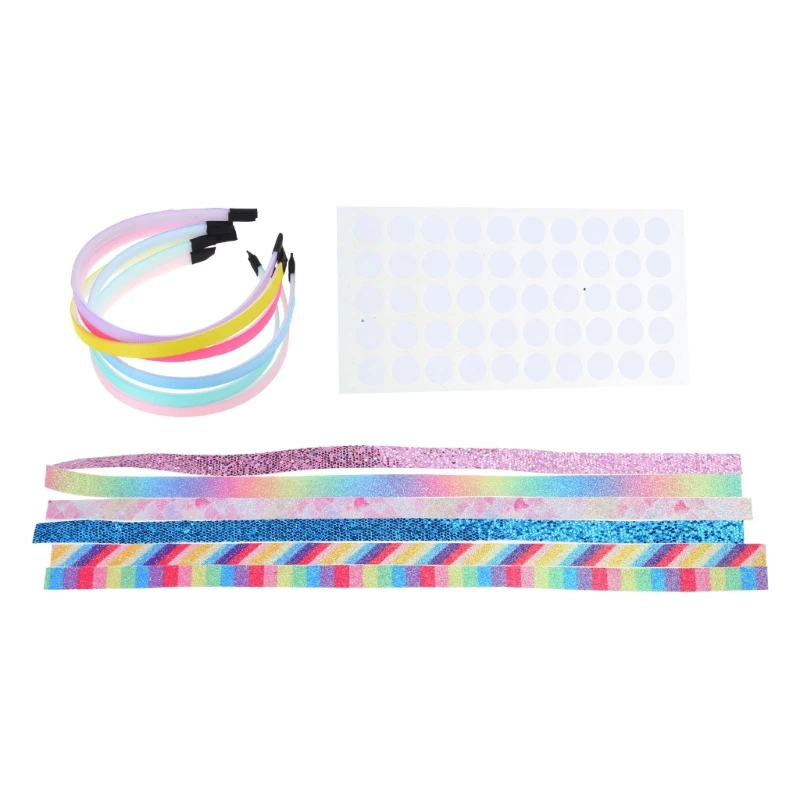 Kinderen Vriendschap Hoofdband DIY Kits Kleine Meisje Party Props Craft Hoofdband Speelgoed D5QF