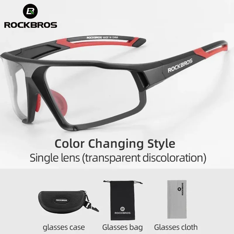 

Очки ROCKBROS велосипедные фотохромные, спортивные солнцезащитные очки UV400, для горных велосипедов