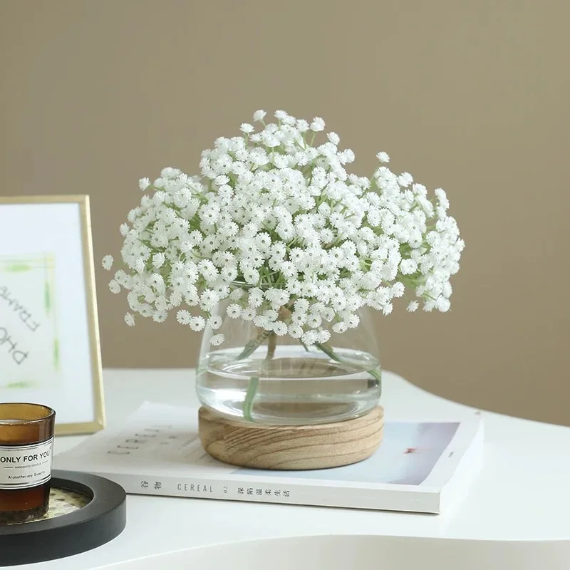 Künstliche Blumenpflanze Schleierkraut für Hochzeit, Zuhause, Büro, Tischdekoration, Outdoor-Kranz, Garten, Brautstrauß, Vase, Bonsai, Zartes Geschenk