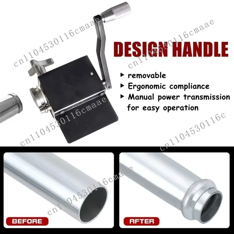 Pipe Crimping Tools for 5/8 Inch or Larger ID Aluminum/Steel Manual Bead Roller Intake and Intercooler Pipe Crimping Tools Tubes