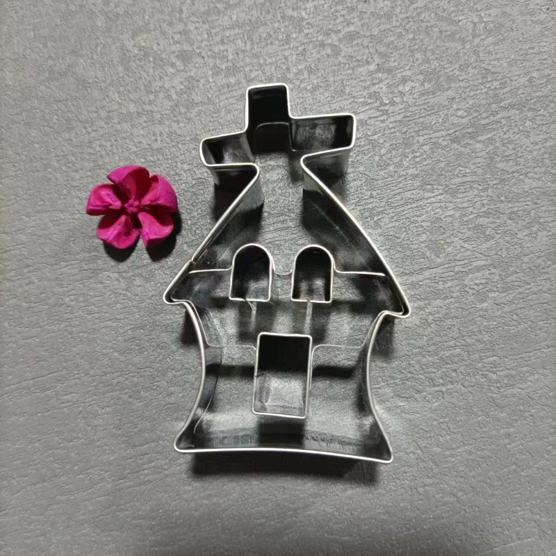 Halloween Cookie Cutters Stainless Steel Baking Molds Skull Pumpkin Ghost Coffin Fondant Biscuit Cake Decorating Tools