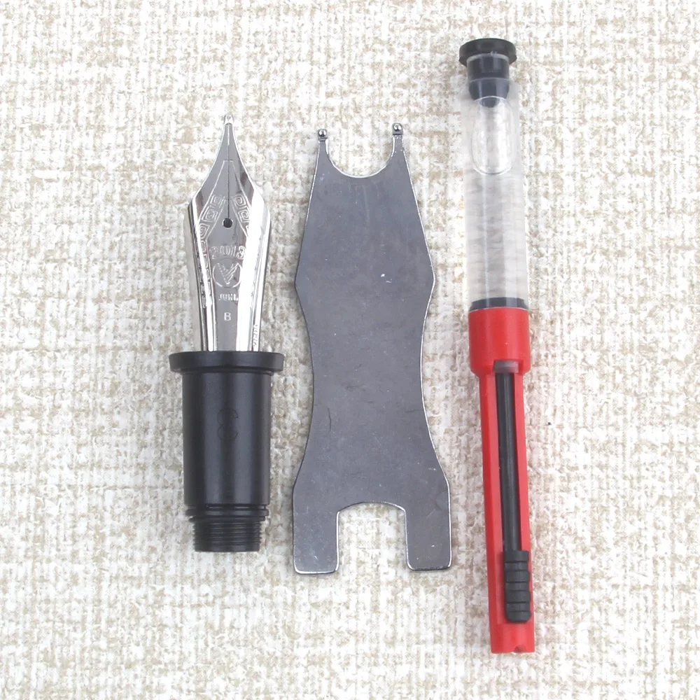 Smooth WingSung 630 Replacement Grip Section Arge No. 8 Iridium Silver Gold Nib EF F M B for Yongsheng 630 Fountain Pen