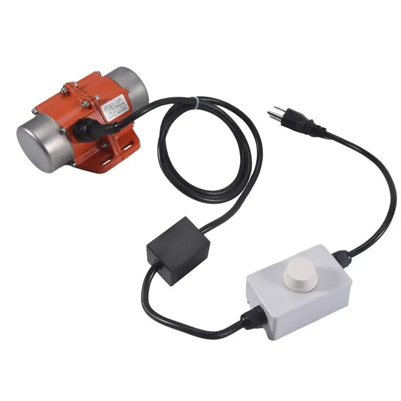 

Вибрационный двигатель A02M для бетона, 30 Вт, 110 В переменного тока, 3600 об/мин, с регулируемой скоростью, для вибростола, вилка стандарта США