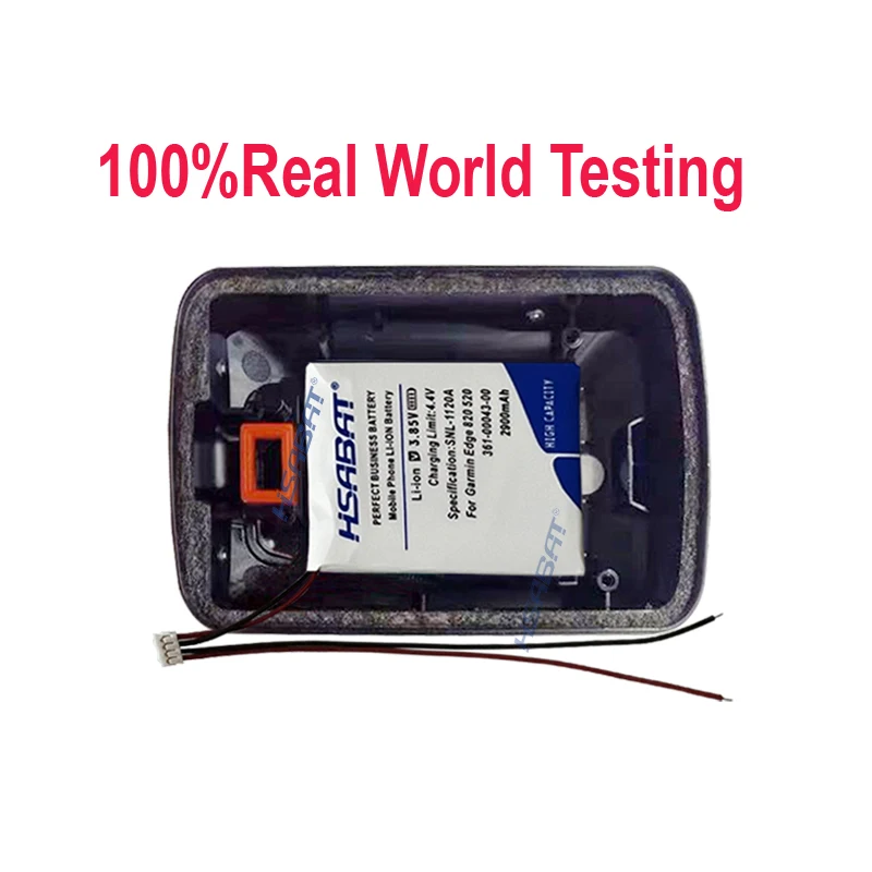 Garmin Edge 820 520 200 205 500 Edge 520 plus用2800mAhバッテリー