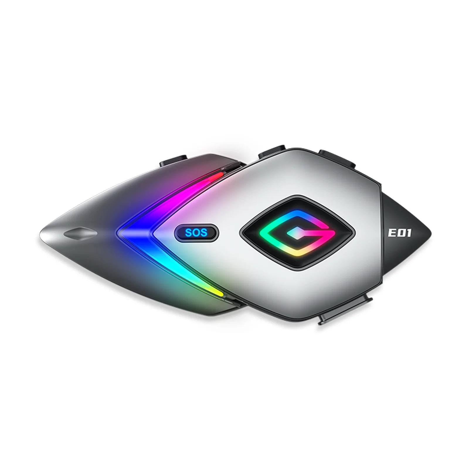 

Motorcycle helmet wireless headphones/RGB fantasy lighting /IPX6 waterproof/with "SOS" help function/800MAH