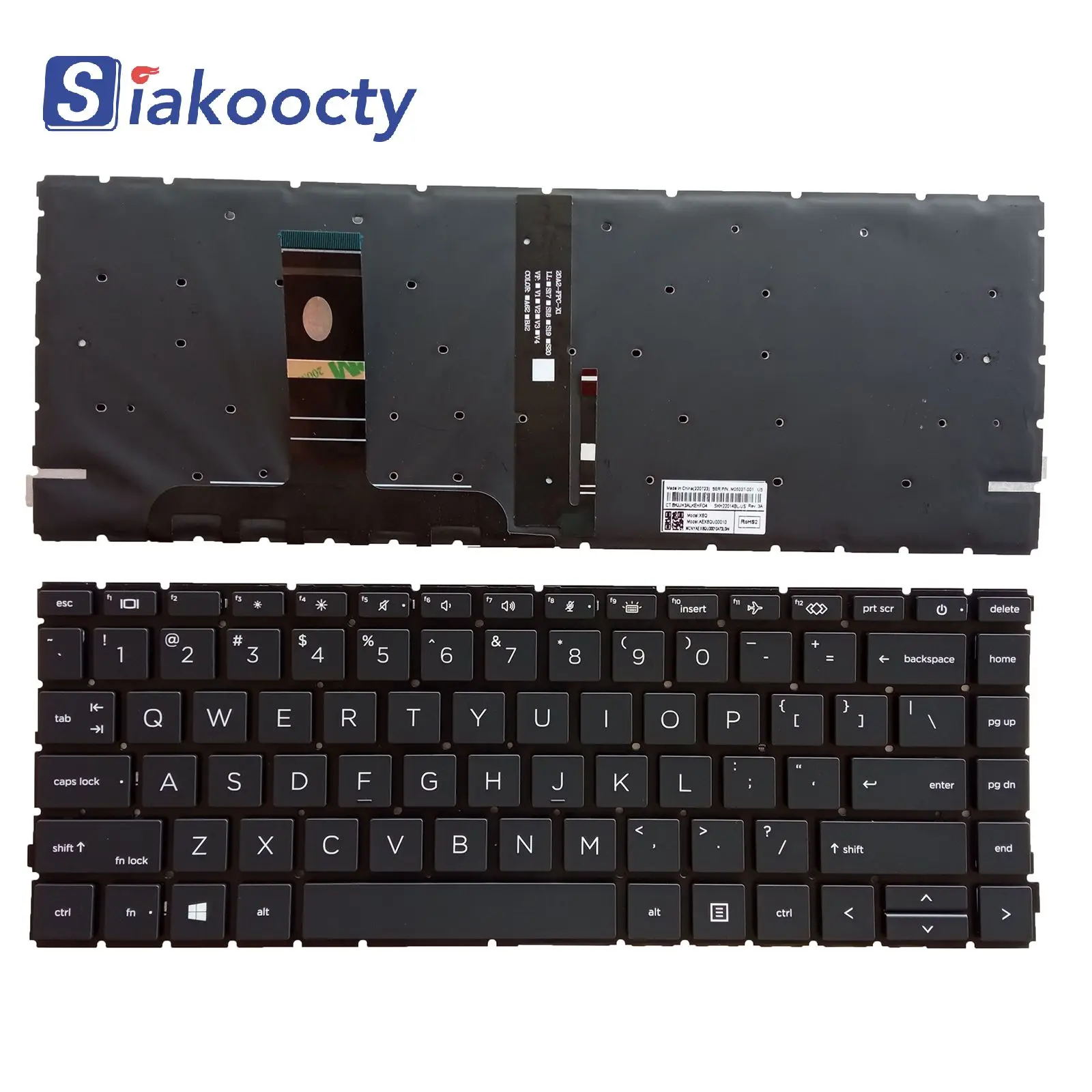 

wholesale laptop keyboard for HP ProBook 440 G8 445 G8 445R G8 HSN-Q27C HSN-Q31C US Backlit Keyboard