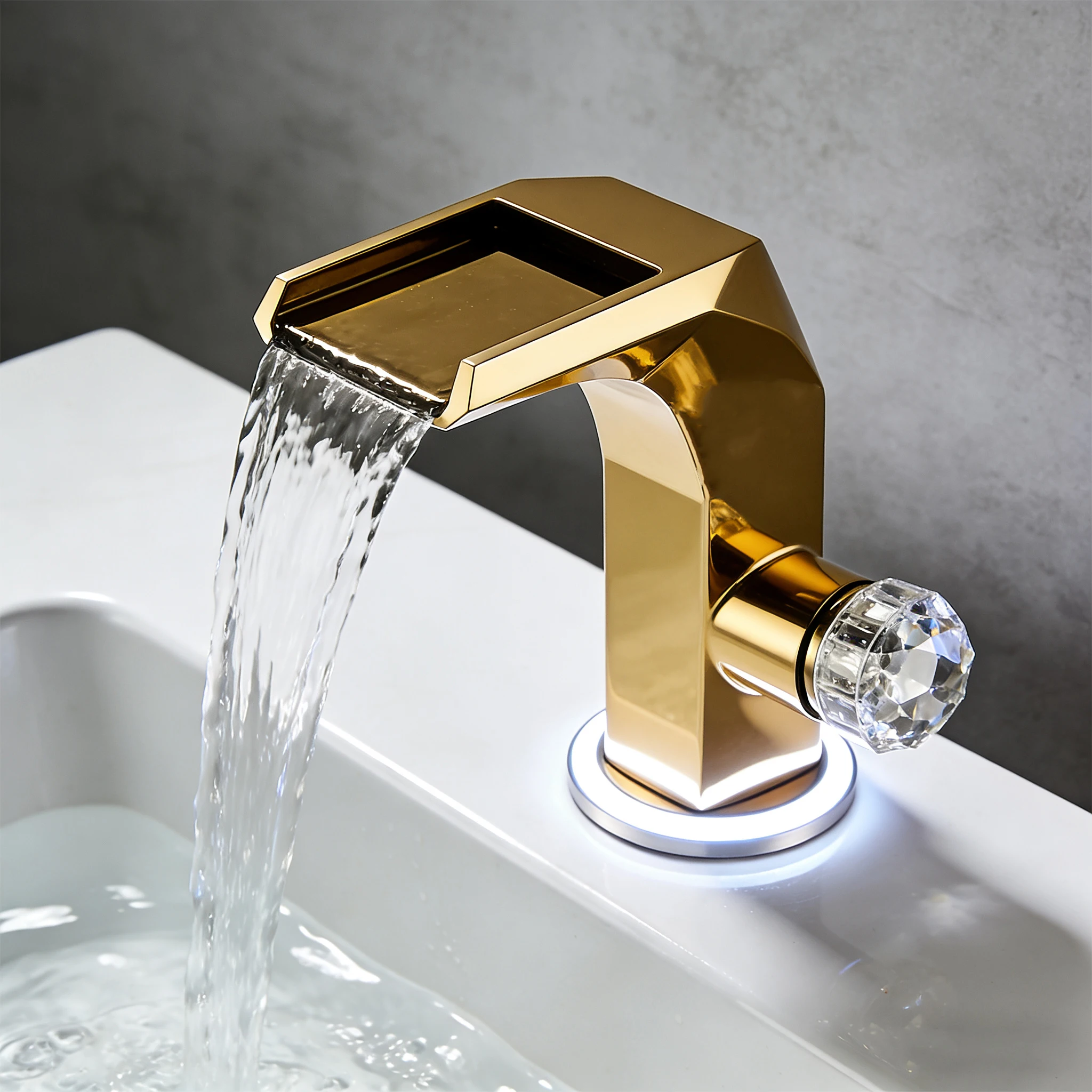 Factory Customization Personalized Basin Faucet OEM All Copper Faucet High End Custom Bathroom Sink Faucet for Villa Hotel