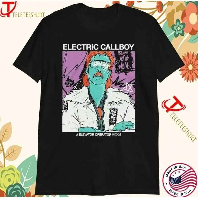 Electric Callboy Elevator Operator Scratch 2025 T Shirt Size S 5Xl